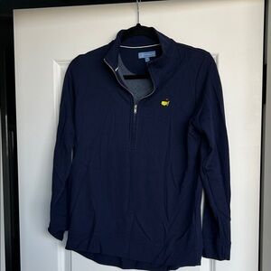 Masters navy quarter zip pullover